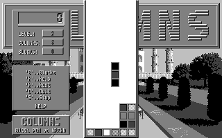 Columns atari screenshot